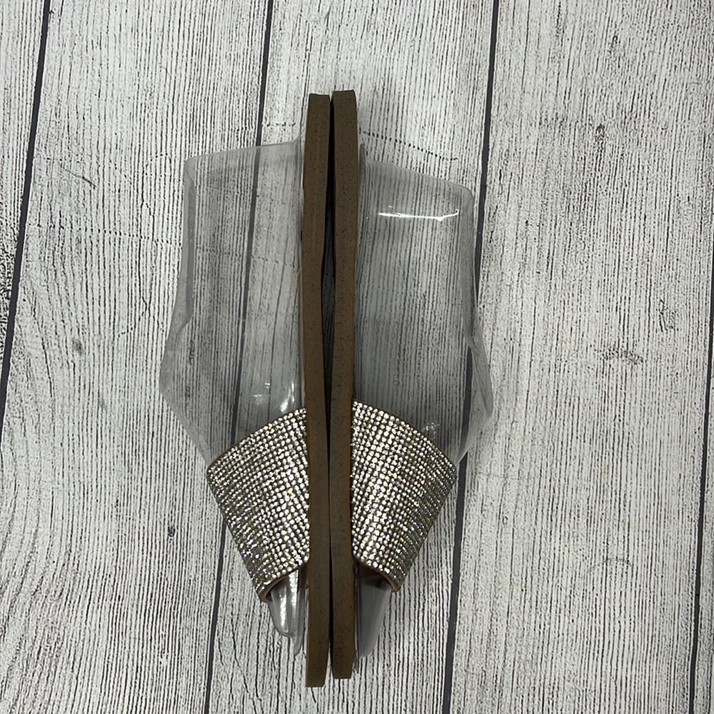 🔹 Steve Madden Rhinestone Slides - Picture 3 of 10